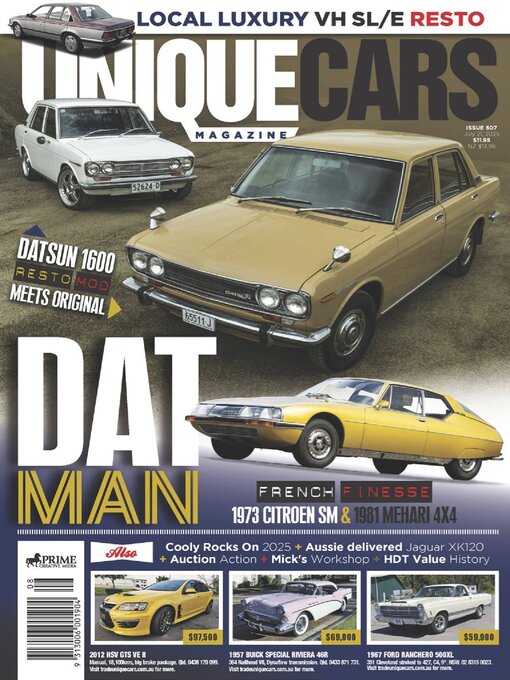 Title details for Unique Cars Australia by Prime Creative Media Pty Ltd - Available